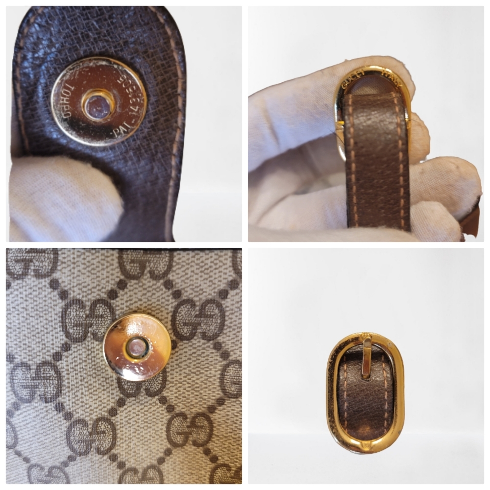 💖VINTAGE GUCCI SUPREME GG OPHIDIA,  SHOULDER BAG W/REMOVEABLE STRAP FOR C… - Picture 15 of 17